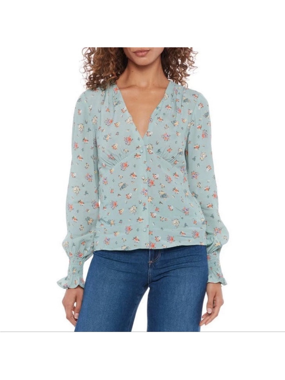 Paige floral blouse